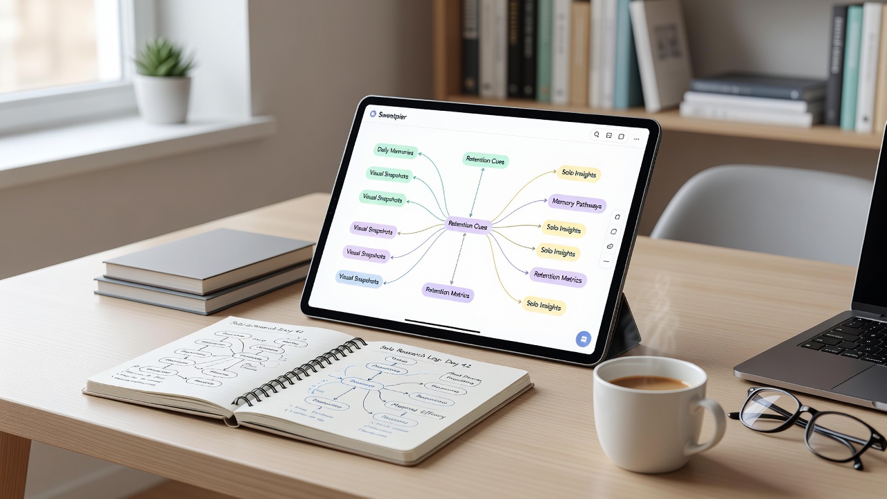 How Sweetpier Shapes Daily Memory Retention Through Visual Mapping Tools in Solo Research Projects
